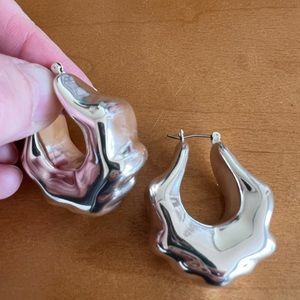 Chunky Silver earrings